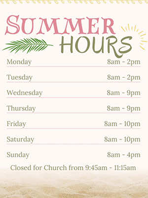 Summer Hours
