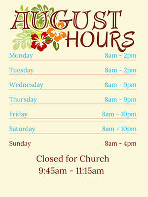 Summer Hours